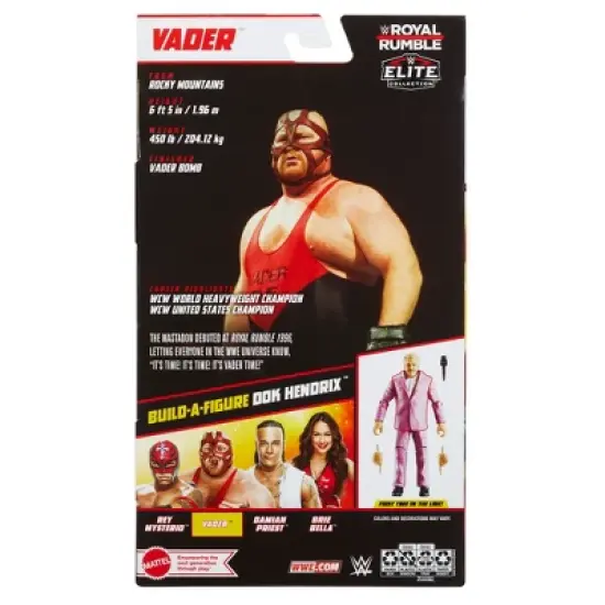 WWE Elite Royal Rumble 2023 Vader Action Figure image {1}