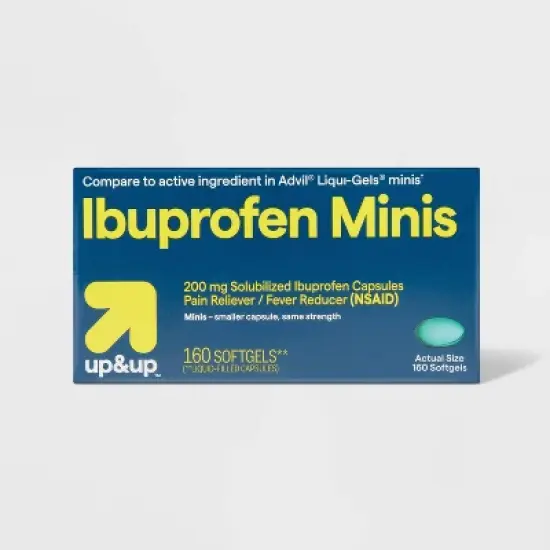 Ibuprofen Mini Gelcaps (NSAID) - 160ct - up&up&trade; image {5}