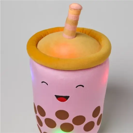 Boba Light-Up Stuffed Plush Kids' Throw Pillow Purple - Pillowfort&trade; image {3}