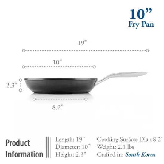 TECHEF Onyx - 10" Nonstick Frying Pan image {4}
