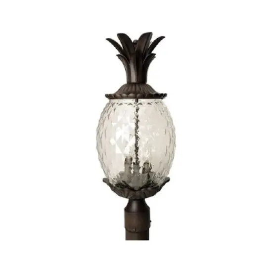 Acclaim Lighting Lanai 3 - Light Post Light in  Black Coral image {1}