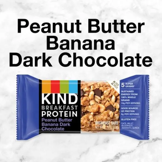 Kind Breakfast Peanut Butter Banana Bars - 10.56oz image {3}
