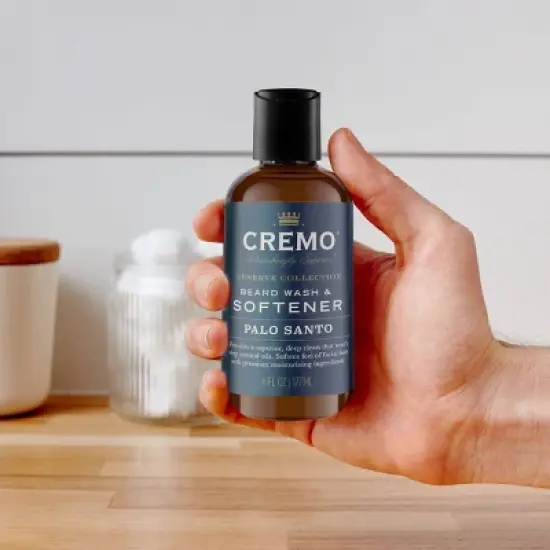 Cremo Palo Santo 2-in-1 Beard Wash and Softener - 6 fl oz image {3}