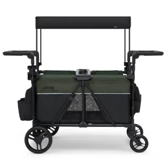 Jeep Aries Stroller Wagon by Delta Children - Black/Green image {5}