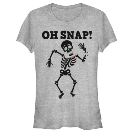 Junior's Lost Gods Halloween Oh Snap T-Shirt image {3}