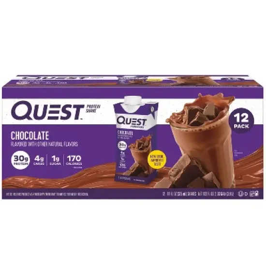 Quest Nutrition Ready To Drink Protein Shake - Chocolate image {8}