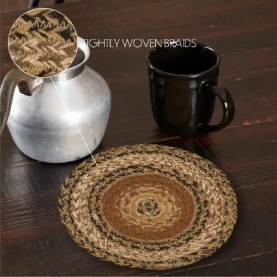 Kettle Grove Jute Trivet 8 image {1}