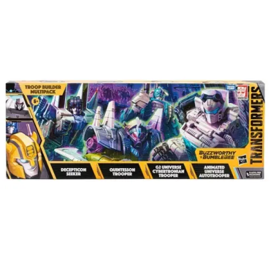 Transformers Troop Builder Action Figure Set - 4pk (Target Exclusive) image {1}