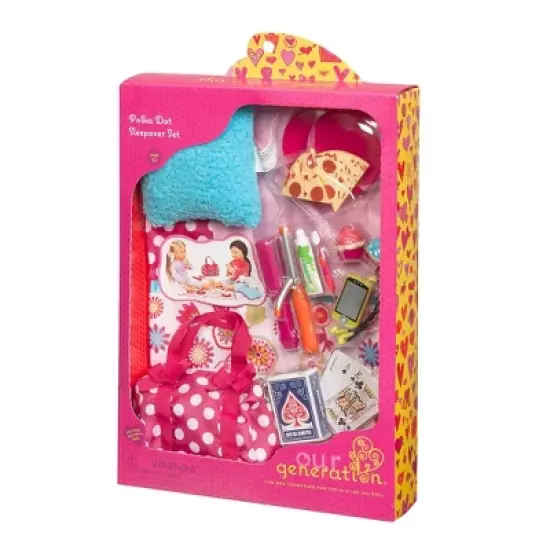 Our Generation Pizza Party Sleepover Accessory Set image {3}