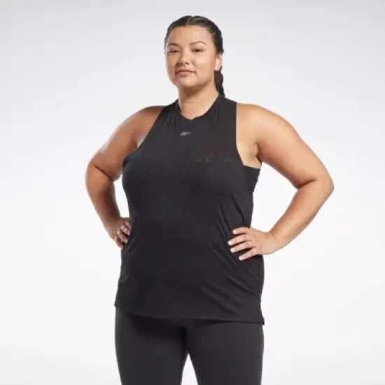 Reebok Burnout Tank Top (Plus Size) Womens Athletic Tank Tops image {6}