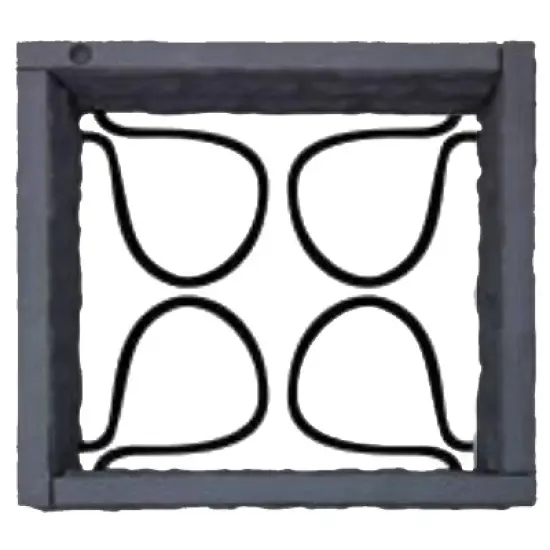 Evergreen Faux stone raised bed - self watering 4 x 4 image {2}