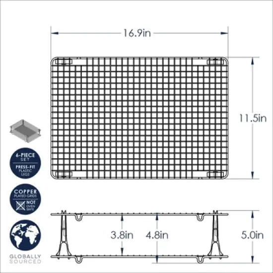Nordic Ware Stackable Cooling Grids image {4}