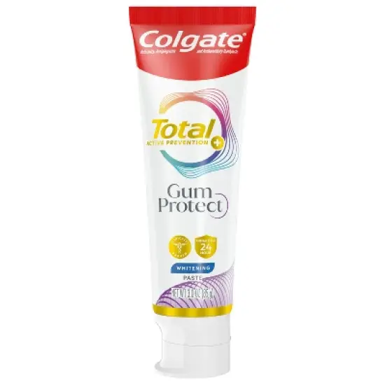 Colgate Total Active Prevention Gum Protect Whitening Toothpaste - Mint - 3.0oz image {10}