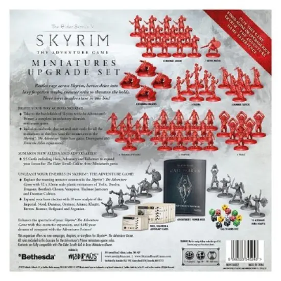 Modiphius The Elder Scrolls V Skyrim The Adventure Game Miniatures Upgrade Set image {2}