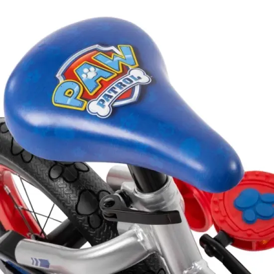 PAW Patrol Kids' Bike - 12" Wheels - LED Lights - Blue image {9}