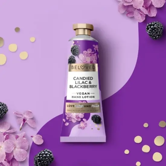 Beloved Candied Lilac & Blackberry Hand Lotion - 1oz image {2}