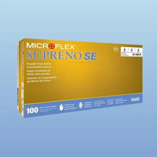 Microflex SU-690-M Supreno SE Nitrile X-Large (Box of 100) image {2}