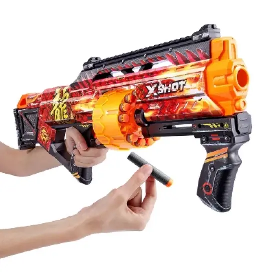 X-Shot SKINS Last Stand Dart Blaster - Dragon by ZURU image {6}