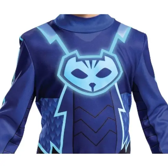 Toddler PJ Masks Catboy Classic Halloween Costume Jumpsuit with Headpiece 3-4T image {4}