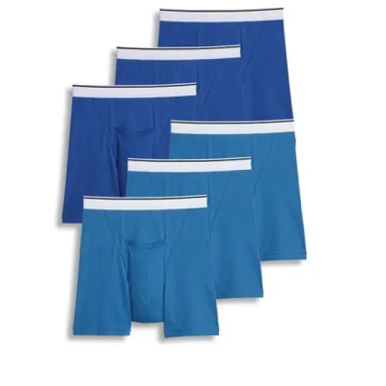 Jockey Men's Pouch 5" Boxer Brief - 6 Pack image {6}