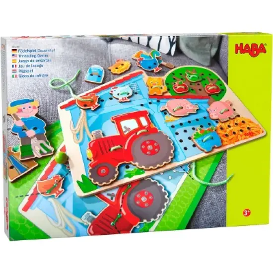 HABA The Farm Threading Game image {11}