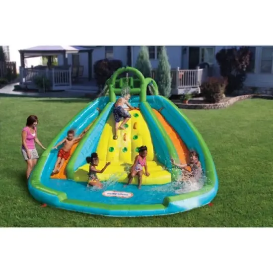Little Tikes Rocky Mountain River Race Inflatable Water Park image {1}