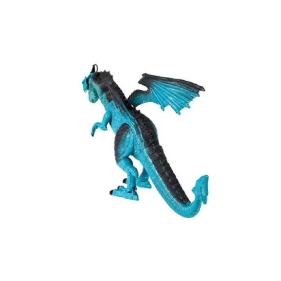 World Tech Toys Remote Control Monster World Blue Dragon Electric Walking Smoking Monster image {2}
