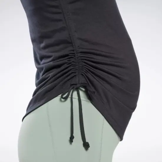 Reebok Maternity Drawstring Tank Top Maternity Athletic Tank Tops image {4}