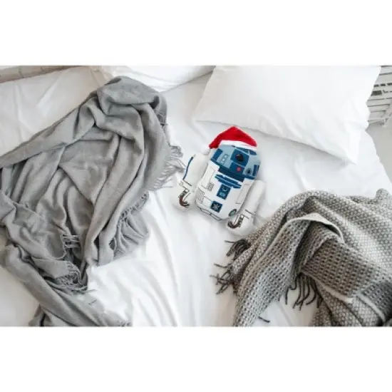 Se7en20 Star Wars Talking Santa R2D2 9" Plush Doll image {4}