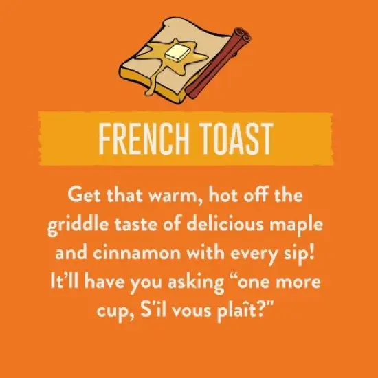 Two Rivers Coffee  Flavored Ground Coffee French Toast,  10 oz Bag, 6 pack image {3}