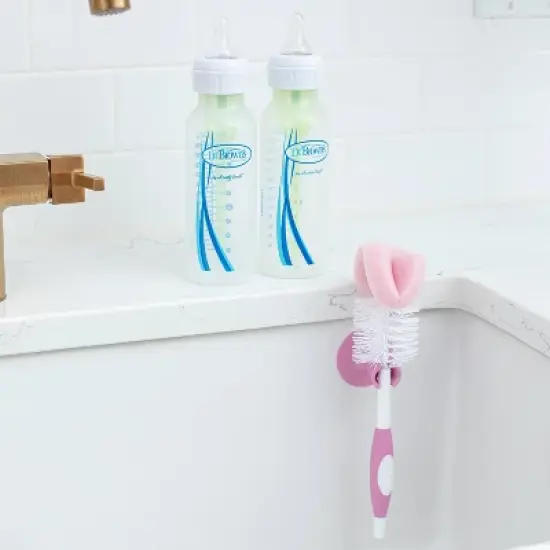 Dr. Brown's Options+ Anti-Colic Baby Bottle Newborn Gift Set - Pink - 0-6 Months image {16}