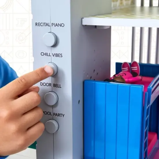 FAO Schwarz Toy Wood Ultimate Doll House LED image {4}