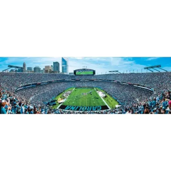NFL Carolina Panthers 1000pc Pano Puzzle Game image {2}