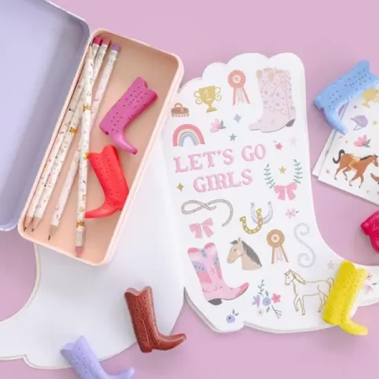 Daydream Society - Pony Tales Pencil Case - Pack of 1 Tin Pencil Case image {1}