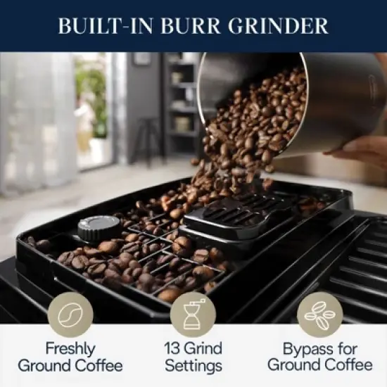 De'Longhi Magnifica Start Automatic Coffee Espresso Machine with Milk Frother image {4}