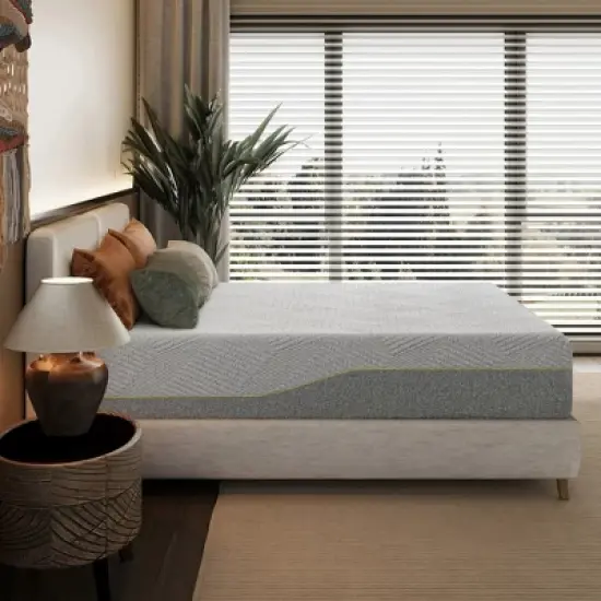 Ego 14" Medium Green Tea Adaptive Memory Foam Mattress image {9}