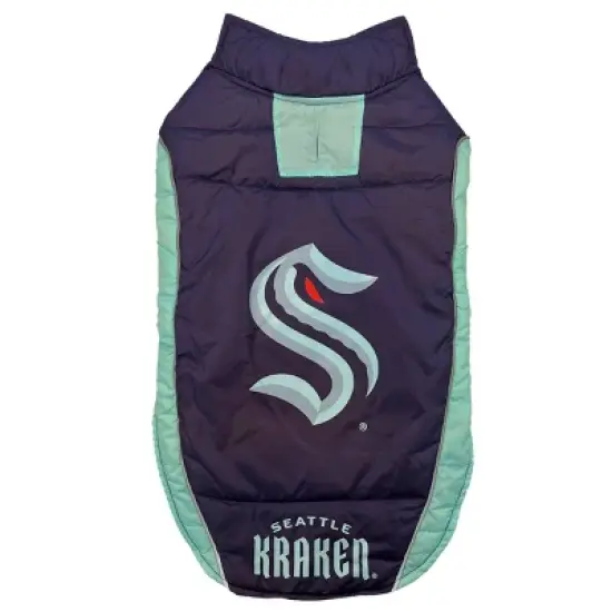NHL Seattle Kraken Pets Puffer Vest image {2}