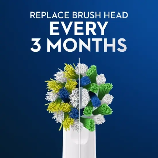 Oral-B CrossAction Electric Toothbrush Replacement Brush Heads image {6}