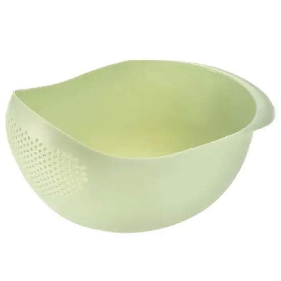 Unique Bargains Plastic Multipurpose Rice Fruit Washing Colander Drain Basket image {4}