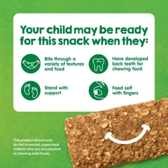 HappyTot Fiber & Protein Organic Apples and Spinach Soft-Baked Oat Bar - 5ct/0.88oz Each image {14}