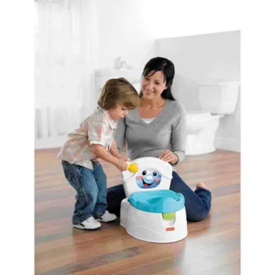 Fisher Price - Smart Toddler Stages Laugh & Learn to Use & Flush Potty image {2}
