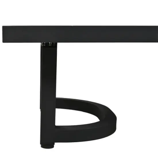 4-Piece Outdoor 5-Seater Steel Cnversation Sofa Set with Coffee Table, Waterproof, Anti-rust and Anti-UV image {13}