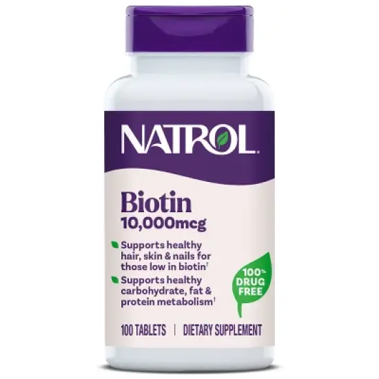 Natrol Biotin Beauty 10000mcg Tablets - 100ct image {9}