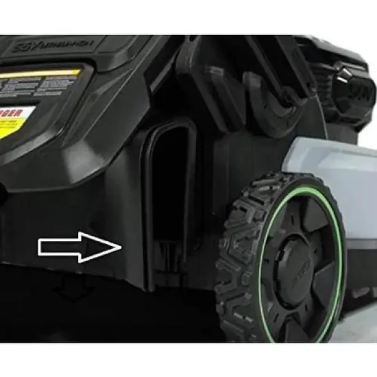 EGO Genuine OEM Discharge Chute for LM2100 Lawn Mower - 3127911001 image {1}