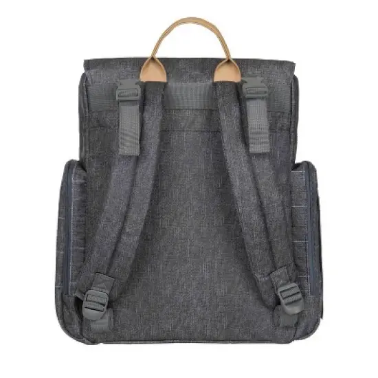Eddie Bauer Cascade Plaid Diaper Bag - Gray image {6}