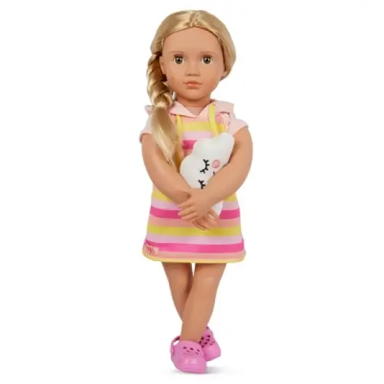 Our Generation Rainbow Unicorn Pajama Outfit for 18" Dolls image {3}