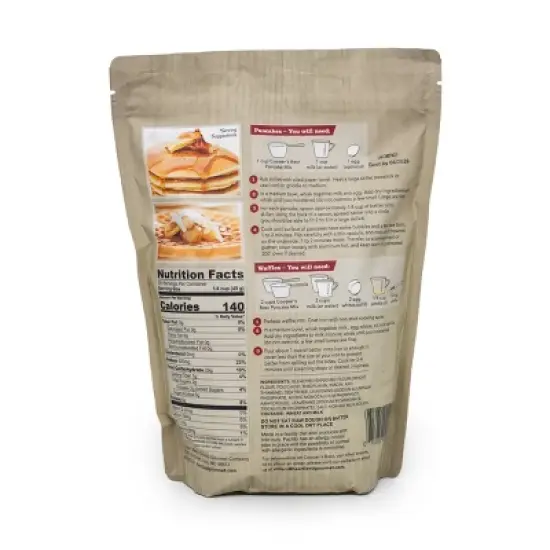 Cooper's Best Flour 2.5 lb Buttermilk Pancake Mix - Pack of 2 image {2}