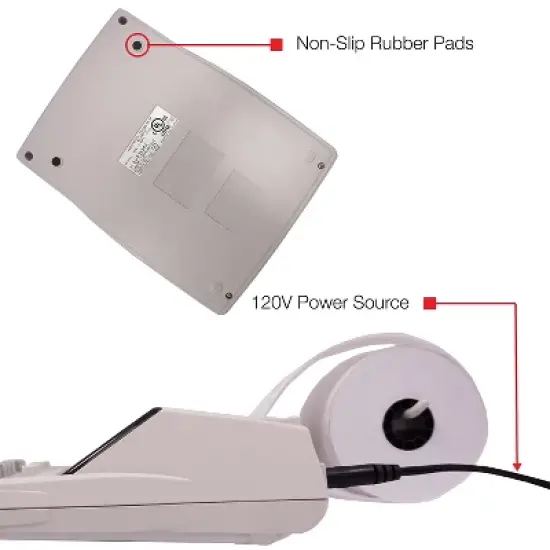 Sharp EL-1750V Two-Color Printing Calculator Black/Red Print 2 Lines/Sec EL1750V image {3}