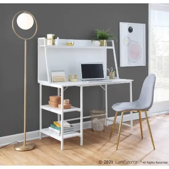 Set of 2 Pebble Contemporary Dining Chairs - LumiSource image {13}