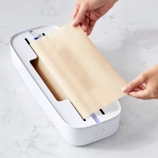 YouCopia StoraRoll Food Wrap Dispenser: Kitchen Wrap Organizer, Multi-Compartments, Non-Slip Grip, Freestanding image {2}